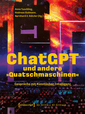 cover image of ChatGPT und andere »Quatschmaschinen«